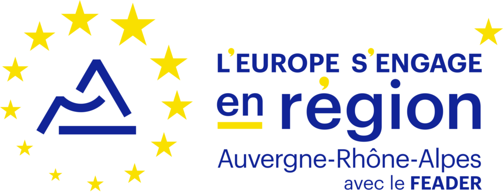 Logo de l'Europe s'engage en région Auvergne Rhone-Alpes